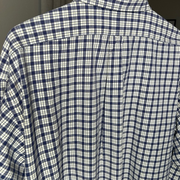 Ralph Lauren Sport Cotton Blue/white/yellow Plaid Longsleeve Button Up XL - Picture 9 of 13